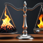 **

A balanced scale representing performance management, with one side showing a burning flame (passion) and the other a wilted plant (burnout). Focus on achieving equilibrium.

**