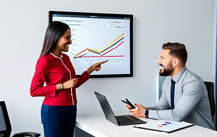 결과 중심 성과 관리의 역할과 기능 - Personalized Goal Setting**

"A diverse team of professionals collaborating in a bright, modern offi...