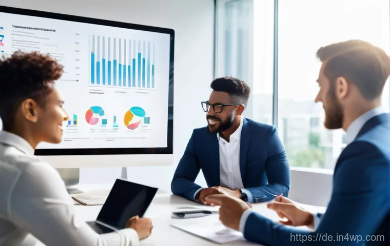 성과 관리에서의 팀워크 증진 방법 - Image Prompt 1: Transparent Communication and Shared Vision**