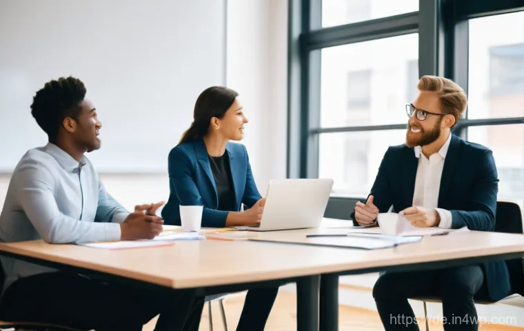 성과 관리와 목표 달성의 관계 - **Image Prompt:** A dynamic, modern office environment. On the left, a cluttered desk with stacks of...