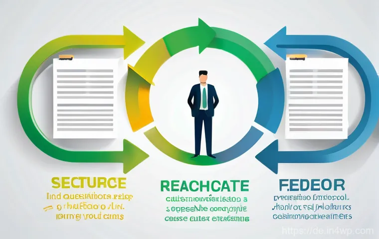 성과 관리와 목표 달성의 관계 - **Image Prompt:** A diverse group of professionals (men and women, varying ages) in a brightly lit, ...