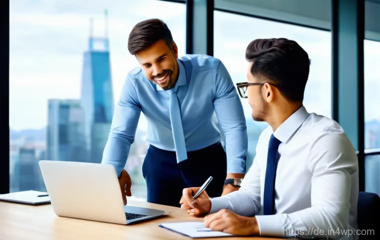 성과 관리와 조직 성과의 상관관계 - **Image Prompt 2: Nurturing Culture through Communication and Feedback**
    "A diverse group of fiv...